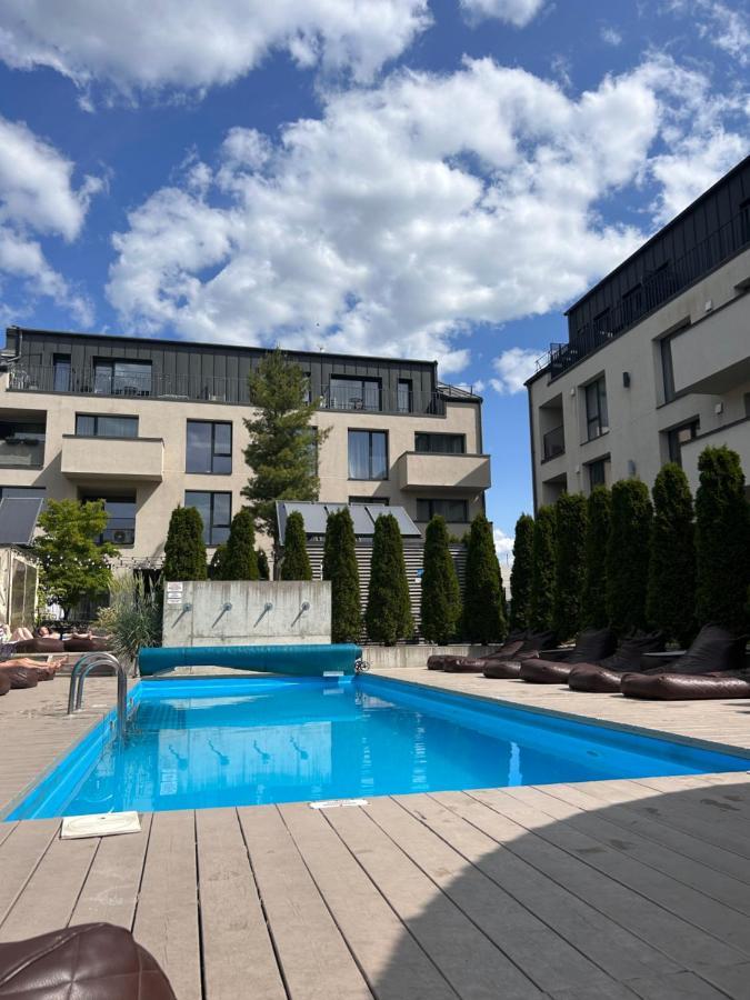 Super Mini Loft With Outdoor Pool. Apartment Паланга Екстериор снимка